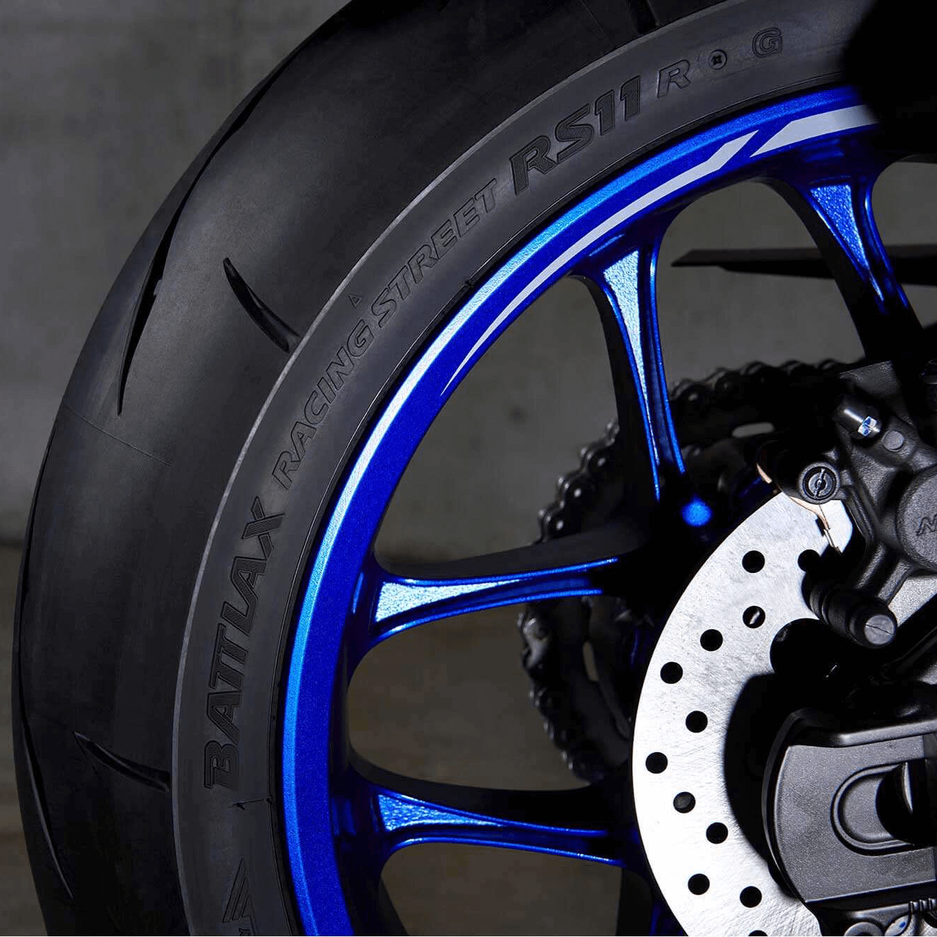 Yamaha Motorcycle rear wheel